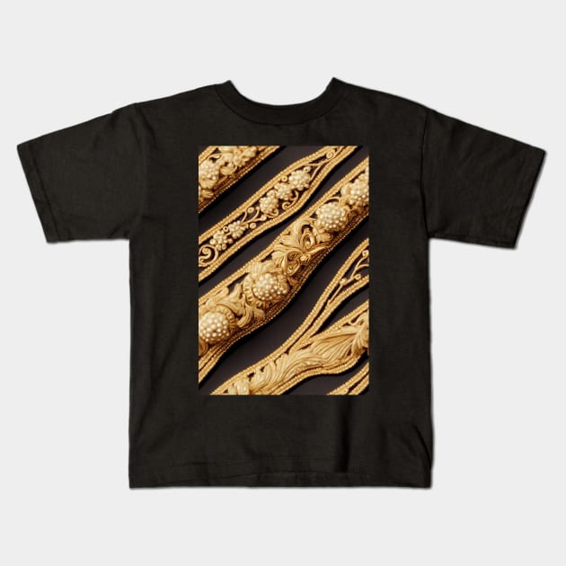 Elegant Luxurious pattern #36 Kids T-Shirt by Endless-Designs